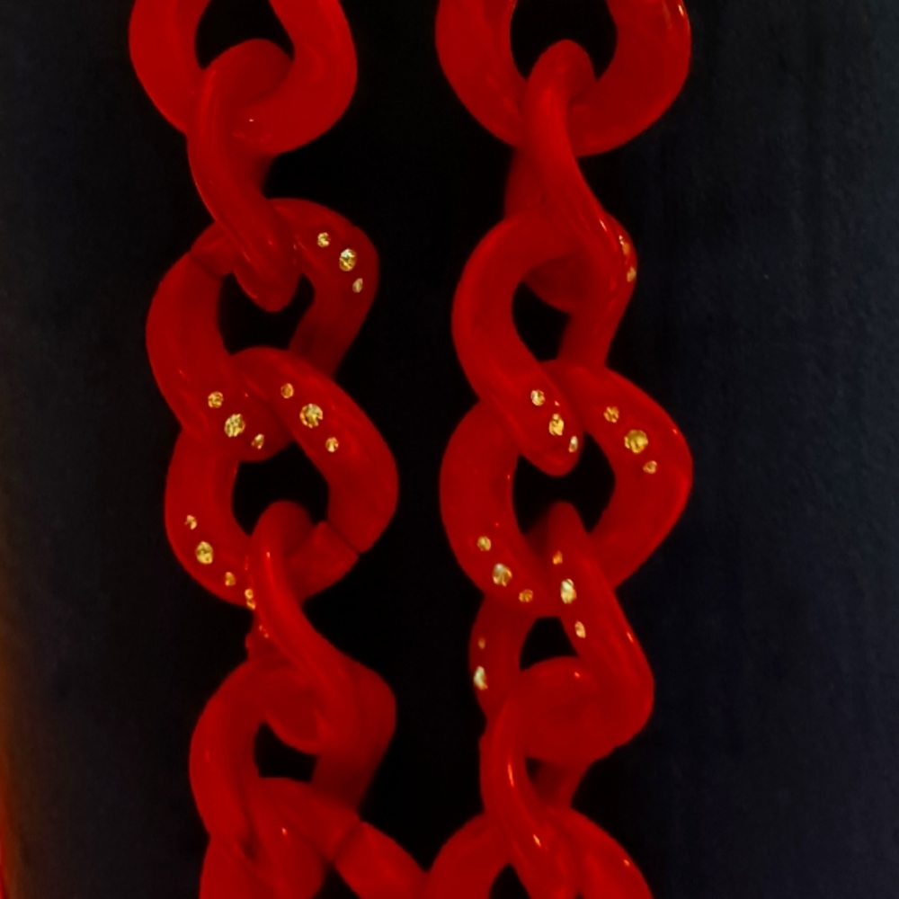Resin necklace